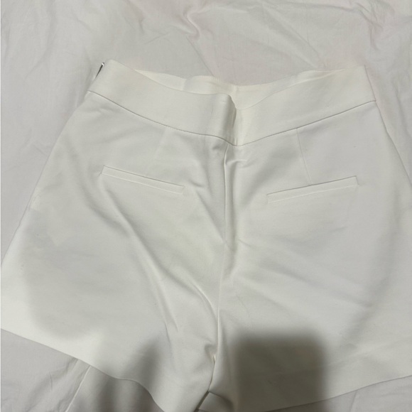 Zara High Waist White Shorts - Picture 2 of 6